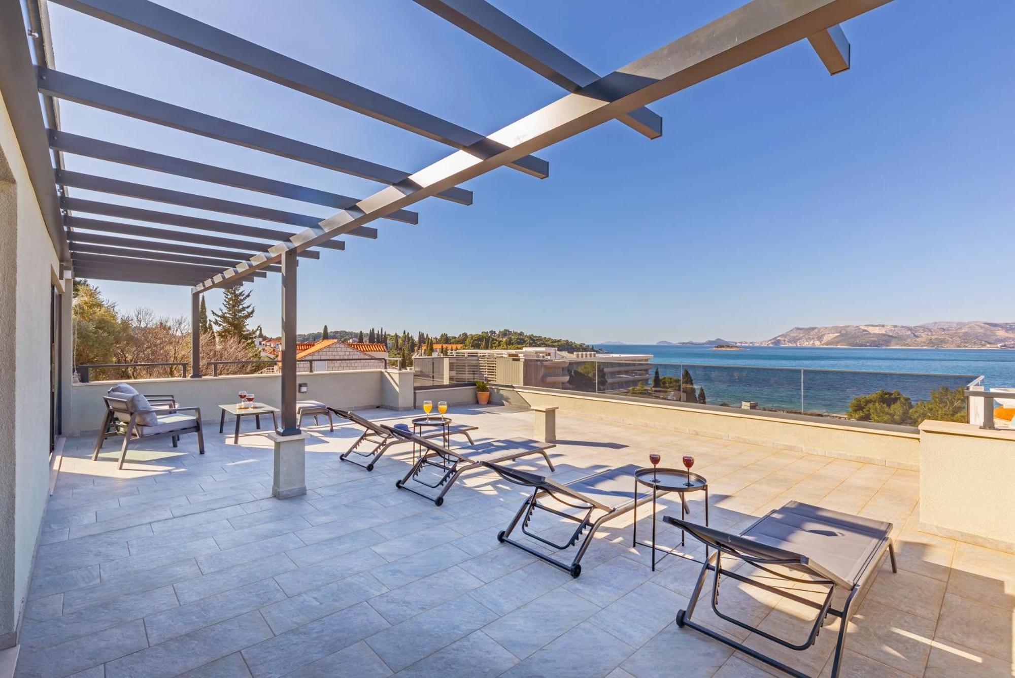 Villa Bellevue Цавтат Экстерьер фото