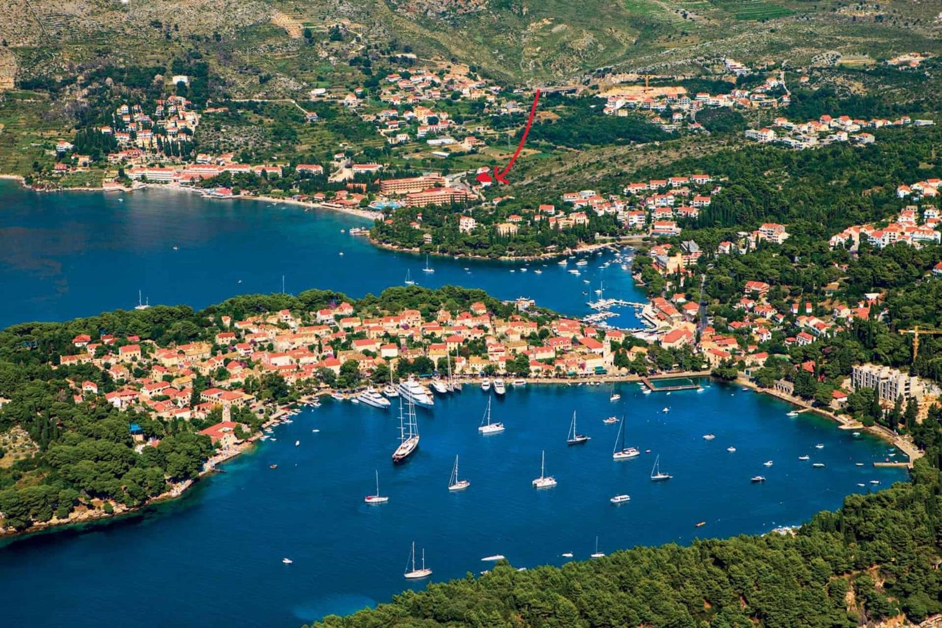 Villa Bellevue Цавтат Экстерьер фото